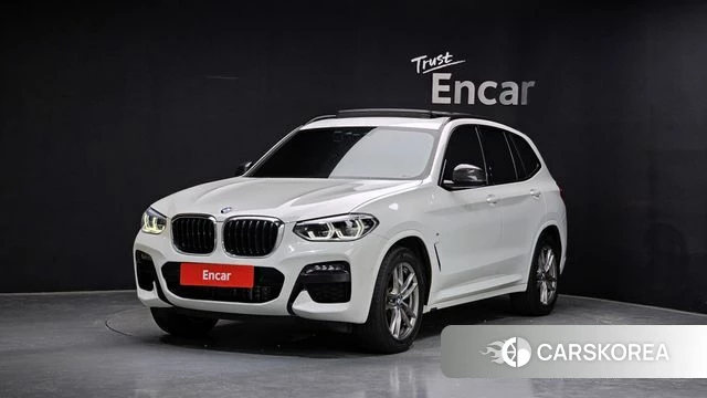 BMW X3 (G01) 2021 Белый из Кореи