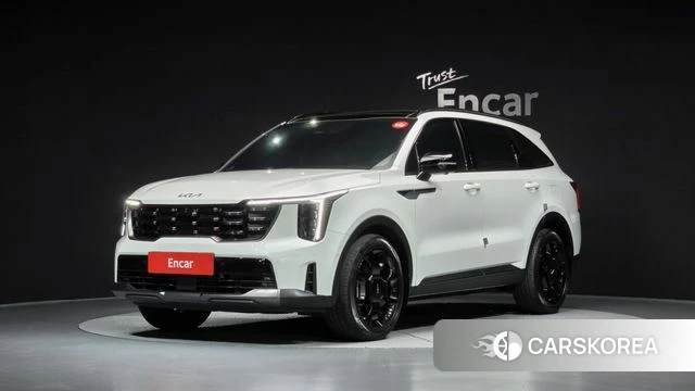 Kia The New Sorento 4th Generation 2024 Белый из Кореи