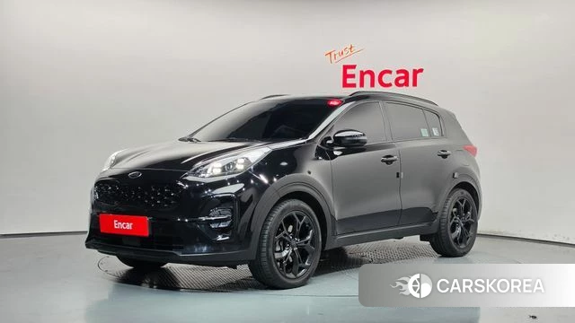 Kia Sportage The Bold 2021 Черный из Кореи