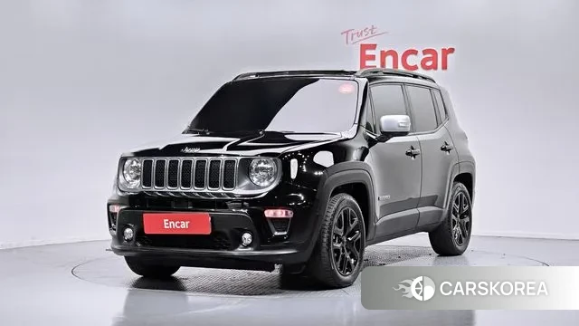 Jeep Renegade 2022 Черный из Кореи