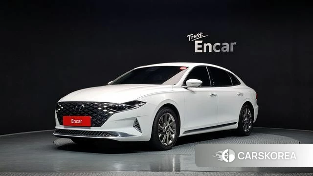 Hyundai The New Grandeur IG Hybrid 2022 Белый из Кореи