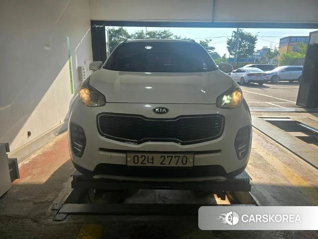 Kia Sportage 4th Generation 2018 Белый из Кореи