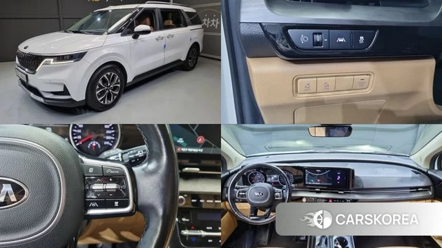 Kia Carnival 4th generation 2020 Белый из Кореи