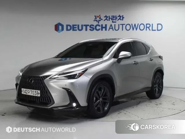 Lexus NX350h Second generation 2023 Серебристо-серый из Кореи