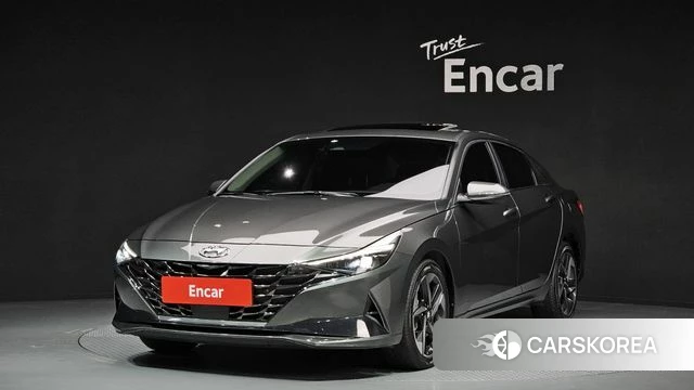 Hyundai Avante (CN7) 2020 Серый из Кореи