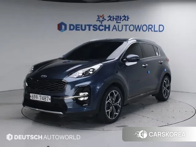 Kia Sportage The Bold 2018 Синий из Кореи
