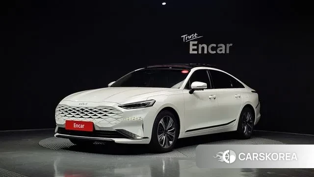 Kia K8 2021 Белый из Кореи