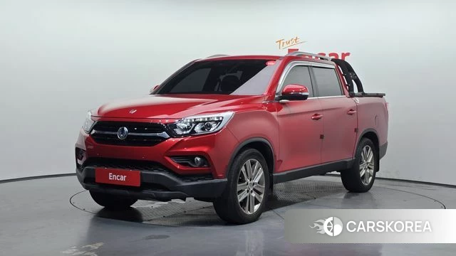 Ssangyong Rexton Sports 2018 Красный из Кореи