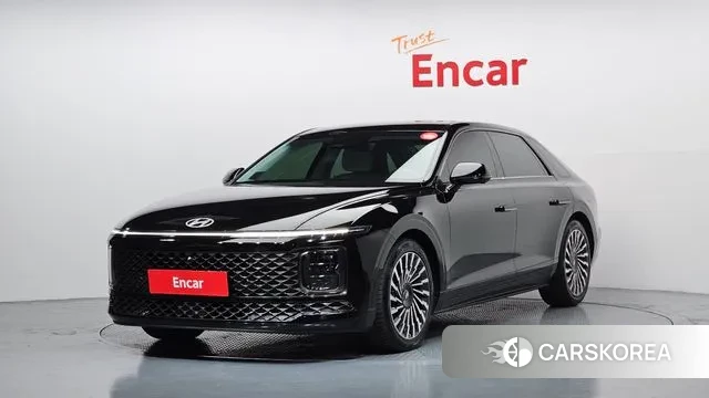 Hyundai Grandeur (GN7) 2023 Черный из Кореи