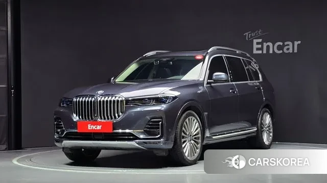 BMW X7 (G07) 2021 Серый из Кореи