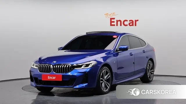 BMW 6 Series GT (G32) 2020 Синий из Кореи