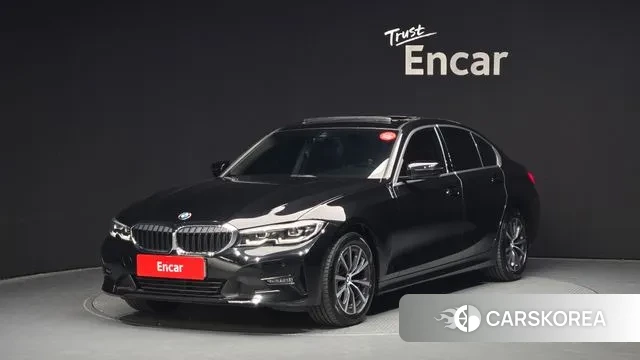 BMW 3 Series (G20) 2022 Черный из Кореи