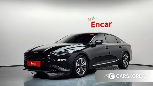 Kia K8 Hybrid 2022 Черный из Кореи