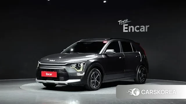 Kia Di Ol Nu Niro 2022 Серый из Кореи