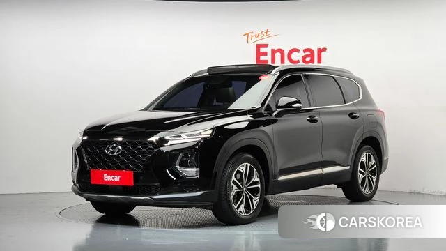 Hyundai Santa Fe TM 2018 Черный из Кореи