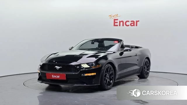Ford Mustang 2021 Черный из Кореи
