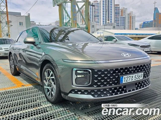 Hyundai Grandeur Hybrid (GN7) 2023 Коричневый из Кореи