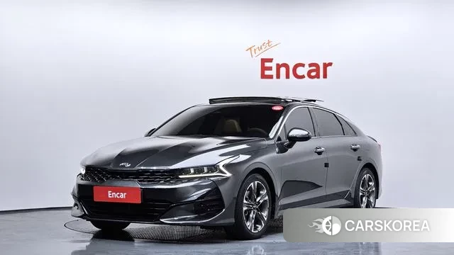 Kia K5 3rd generation 2020 Темно-зеленый из Кореи