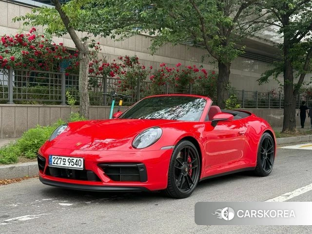 Porsche 911(992) 2023 Красный из Кореи