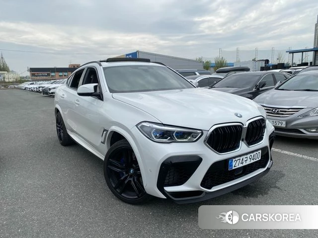 BMW X6M (G06) 2020 Белый из Кореи