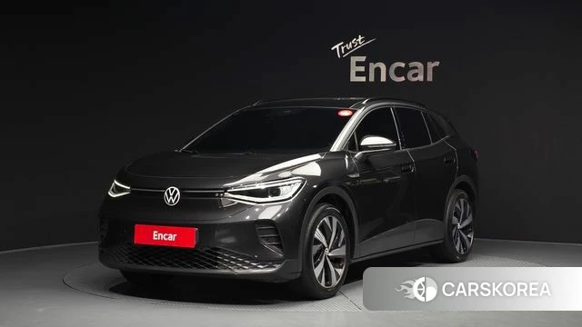 Volkswagen ID.4 2022 Серый из Кореи
