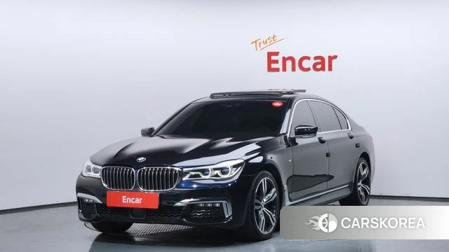 BMW 7 Series (G11) 2018 Черный из Кореи