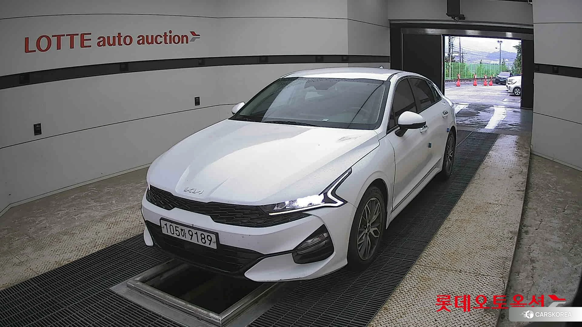Kia K5 2022 Белый из Кореи