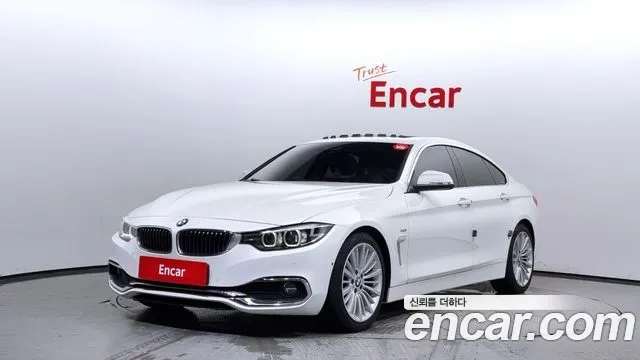 BMW 4 Series (F32) 2018 Белый из Кореи