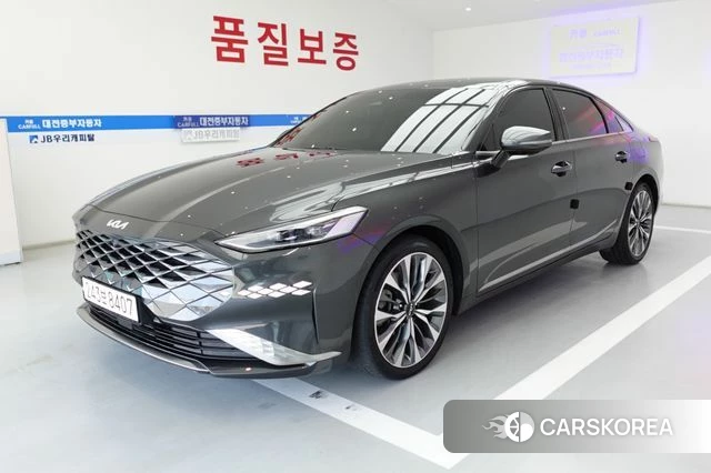 Kia K8 2021 Серый из Кореи