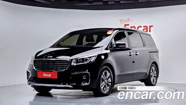 Kia The New Carnival 2020 Черный из Кореи