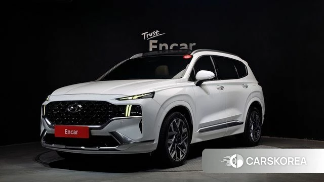 Hyundai The New Santa Fe 2020 Белый из Кореи