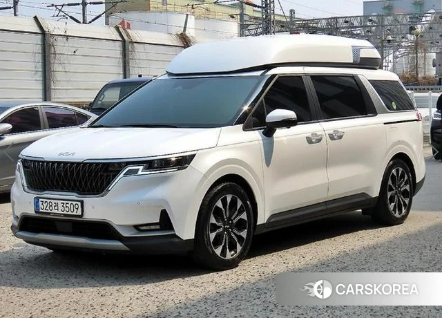 Kia Carnival 4th generation 2023 Белый из Кореи