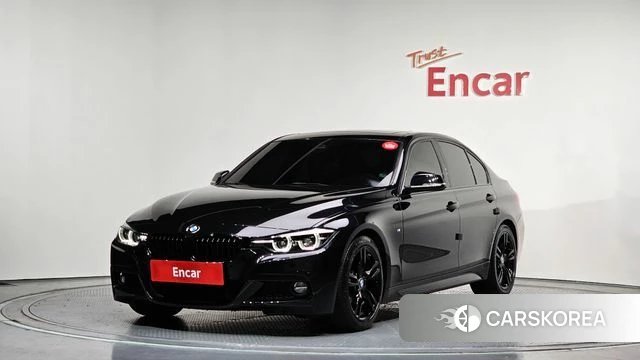 BMW 3 Series (F30) 2018 Черный из Кореи