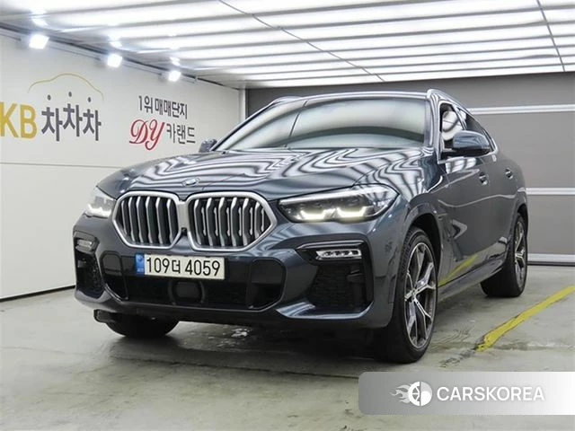 BMW X6 (G06) 2021 Серый из Кореи