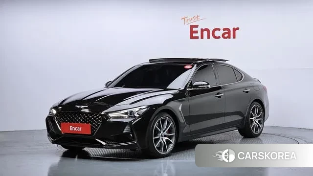 Genesis G70 2018 Черный из Кореи