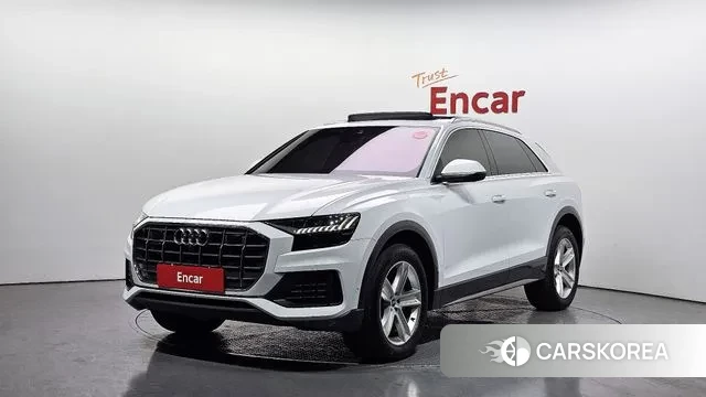 Audi Q8 (4M) 2023 Белый из Кореи