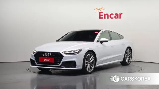 Audi A7 (4K) 2020 Белый из Кореи