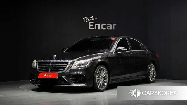 Mercedes-Benz S-Class W222 2020 Черный из Кореи