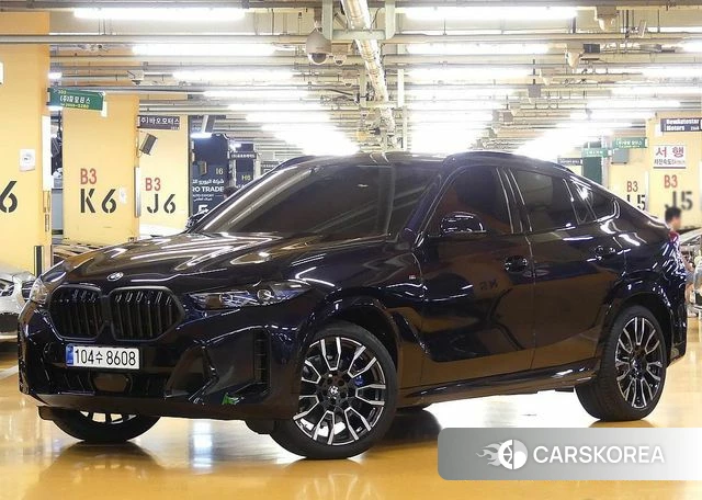 BMW X6 (G06) 2025 Синий из Кореи