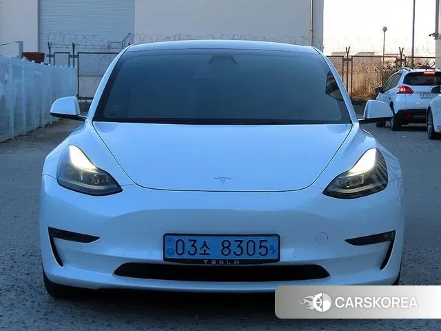Tesla Model 3 2022 Белый из Кореи