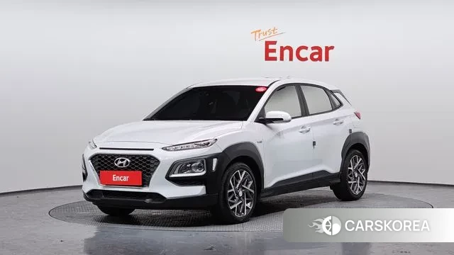 Hyundai Kona Hybrid 2019 Белый из Кореи