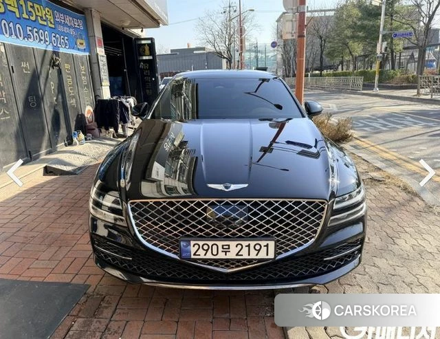 Genesis G80 (RG3) 2021 Черный из Кореи