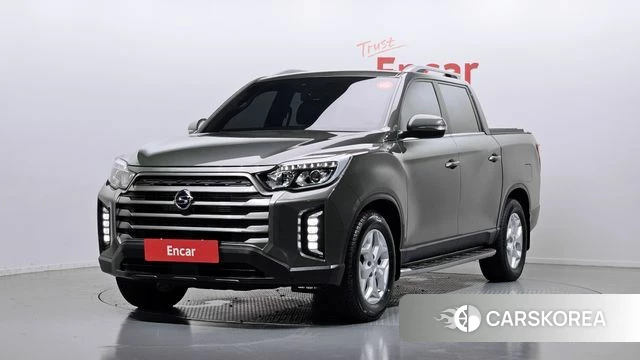 Ssangyong The New Rexton Sport 2021 Светло-зеленый из Кореи