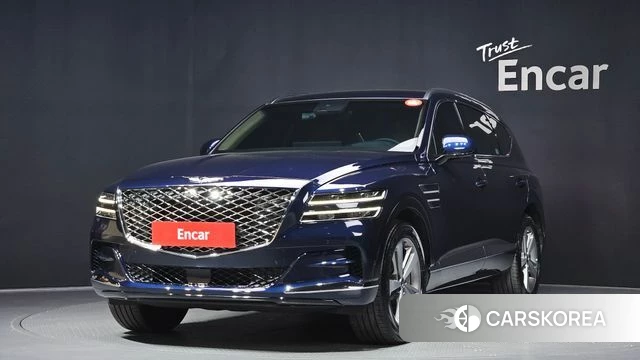 Genesis GV80 2021 Синий из Кореи