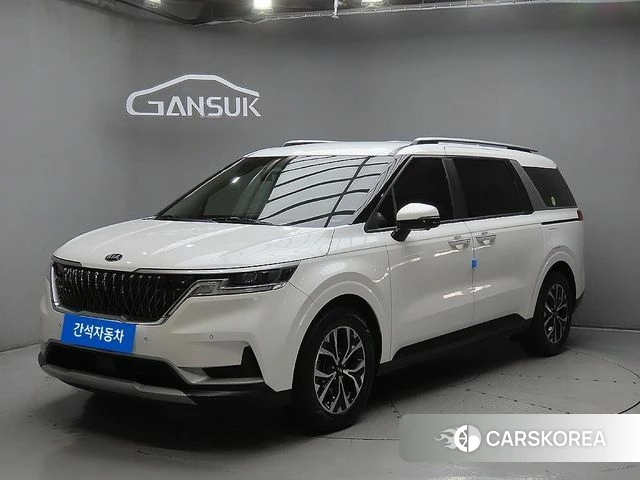 Kia Carnival 4th generation 2021 Белый из Кореи