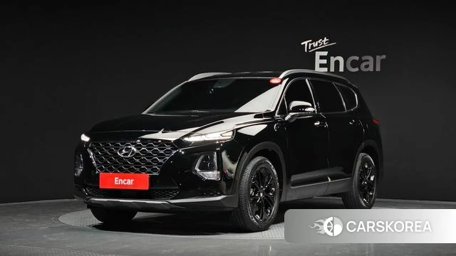 Hyundai Santa Fe TM 2019 Черный из Кореи