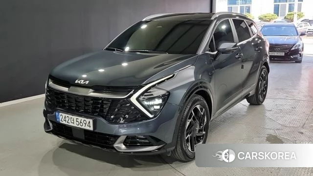 Kia Sportage 5th Generation 2021 Серый из Кореи
