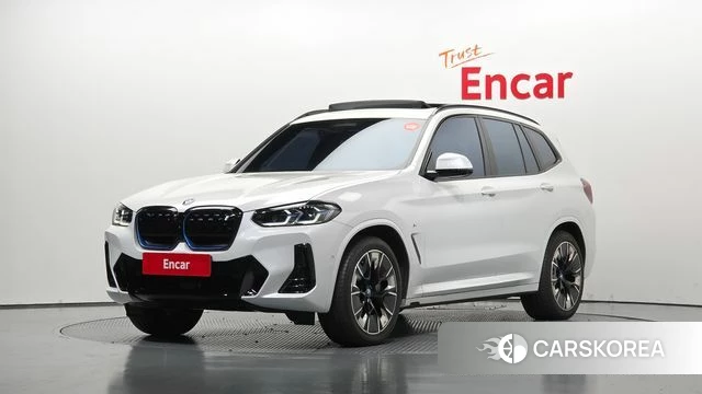 BMW iX3 2024 Белый из Кореи