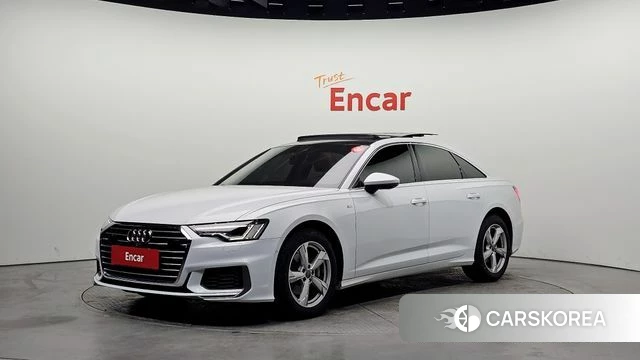 Audi A6 (C8) 2020 Белый из Кореи