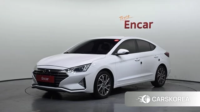 Hyundai The New Avante AD 2018 Белый из Кореи